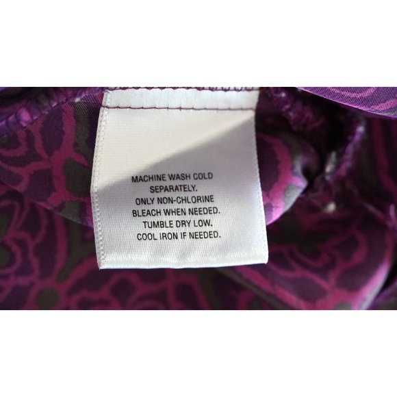 Mandala Print Top Womens Size 2X by Route 66 Purple Magenta - Picture 9 of 9